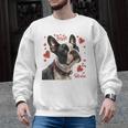 Boston Terrier Is My Valentine Cute Pet Dog Owner Valentine Men Graphic Sweatshirt, trending gift