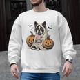 Halloween Boston Terrier Ghost Men Graphic Sweatshirt, Boston Terrier Ghost Gifts, Boston Terrier Halloween Gifts, trending gift