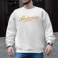 Retro Sedona Script Vintage Throwback Kids Men Graphic Sweatshirt, trending gift
