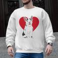 Valentine's Day Boston Terrier Lover Men Graphic Sweatshirt, trending gift