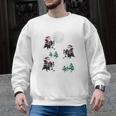 Xmas Tree Santa Riding Boston Terrier Christmas Men Graphic Sweatshirt, Boston Terrier Christmas Gifts, Boston Terrier Riding Gifts, trending gift