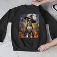 Aesthetic Halloween Boston Terrier Dog Witch Pumpkin For Men Women Kids Men Graphic Sweatshirt, Boston Terrier Halloween Gifts, funny design