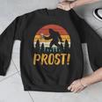 Bigfoot Sasquatch Prost Retro Bavarian Oktoberfest Men Women Men Graphic Sweatshirt, funny design