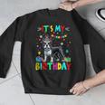 My Birthday Colorful Costume Boston Terrier Party Men Graphic Sweatshirt, funny design