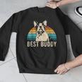 Boston Terrier Boston-Bulldog Men Graphic Sweatshirt, funny design