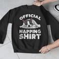 Boston Terrier Dog Official Sleeping Shirt Men Women Kids Men Graphic Sweatshirt, funny design