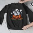 Boston Terrier Ghost Boo Halloween Kids Men Graphic Sweatshirt, Boston Terrier Ghost Gifts, Boston Terrier Halloween Gifts, funny design