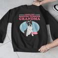 Boston Terrier Grandma Bostie Dog Owner Boston Terrier Men Women Men Graphic Sweatshirt, funny design