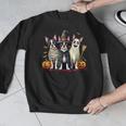 Boston Terrier Halloween Costume Mummy Witch Ghost Dog Lover For Men Women Kids Men Graphic Sweatshirt, Boston Terrier Ghost Gifts, Boston Terrier Halloween Gifts, funny design