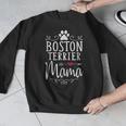 Boston Terrier Mama Boston Terrier Lover Shirt Men Graphic Sweatshirt, funny design
