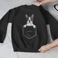 Boston Terrier In The Pocket Cute Boston Terrier Dog Lovers For Men Women Girls Kids Men Graphic Sweatshirt, funny design