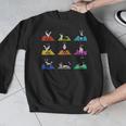 Boston Terriers Yoga Asana Pose And Meditation Men Graphic Sweatshirt, funny design