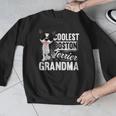 Coolest Boston Terrier Grandma Dog Men Graphic Sweatshirt, funny design