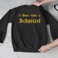 I Don't Give a Schnitzel T-Shirt Men Graphic Sweatshirt, funny design