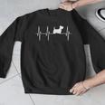 Scottish Terrier Dog Heartbeat Scottie Dog Lover T-Shirt Men Graphic Sweatshirt, funny design