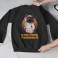 Vintage Boston Terrier Grandma Wear Sunglasses Dog Lover Men Women Girls Kids Men Graphic Sweatshirt, funny design