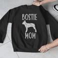 Vintage Boston Terrier Mom Dog Owner Bostie Mother Men Graphic Sweatshirt, Mom Gifts, Boston Terrier Mom Gifts, funny design