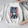 Boston Terrier Dog American USA US Flag Pets Vintage Outfit Men Graphic Sweatshirt, American Boston Terrier Gifts, funny design
