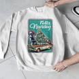 Boston Terrier Merry Christmas Tree Truck Dog X-Mas Men Graphic Sweatshirt, Boston Terrier Christmas Gifts, funny design