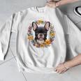 Boston Terrier Mom Floral Bostie Dog Lover Flowers Cute Men Graphic Sweatshirt, Mom Gifts, Boston Terrier Mom Gifts, funny design