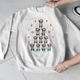 Boston Terrier Xmas Tree Lights For Men Women Boston Terrier Men Graphic Sweatshirt, funny design