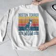Dog Boston Terrier Mom Vintage Boston Terrier Mom Men Graphic Sweatshirt, Mom Gifts, Boston Terrier Mom Gifts, funny design