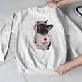 Girls I Heart Mom Love Mama Boston Terrier Dog Lover Men Graphic Sweatshirt, Mom Gifts, Boston Terrier Mom Gifts, funny design