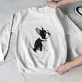 Love NOPE Boston Terrier Dog Lover Men Graphic Sweatshirt, funny design