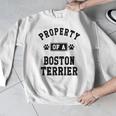 Property Of Boston Terrier Boston Terrier Shirt Men Graphic Sweatshirt, funny design