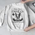 Retro Boston Terrier Coffee Dog Mom Coffee Lover Men Graphic Sweatshirt, Mom Gifts, Boston Terrier Mom Gifts, funny design