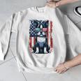 Vintage Boston Terrier Dog American US USA Flag Pets Dogs Men Graphic Sweatshirt, American Boston Terrier Gifts, funny design