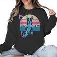 Boston Terrier Dad Retro Women Crewneck Sweatshirt, Boston Terrier Dad Gifts, trending gift