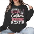 Boston Terrier Dog Bostie Halloween Costume Dog For Kids Women Crewneck Sweatshirt, Boston Terrier Halloween Gifts, trending gift