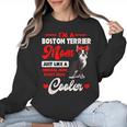 Boston Terrier Mom American Gentleman Dog Mother's Day Women Crewneck Sweatshirt, Mom Gifts, Boston Terrier Mom Gifts, American Boston Terrier Gifts, trending gift