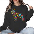 Boston Terrier Tacos Mexican Cinco De Mayo Taco Women Crewneck Sweatshirt, trending gift