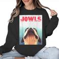 Boston Terriers Jowls Dog Mom Dog Dad Women Crewneck Sweatshirt, Mom Gifts, trending gift