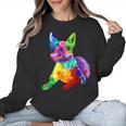 Dog Lover Boston Terrier Dog Colorful Boston Terrier Men Women Kids Women Crewneck Sweatshirt, trending gift