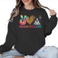 Peace Love Boston Terrier Tie Dye Dog Lover For Men Women Girls Kids Women Crewneck Sweatshirt, trending gift