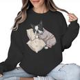 Sleepy Boston Terrier Pajama Men Women Kids Women Crewneck Sweatshirt, trending gift