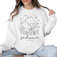 Cool Vintage Cactus Sedona Arizona Camping Souvenir Women Crewneck Sweatshirt, trending gift