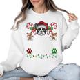 Most Likely Decorate Her Boston Terrier Dog Ugly Christmas Women Crewneck Sweatshirt, Boston Terrier Christmas Gifts, trending gift