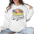Myrtle Beach South Carolina Retro 70s Vintage Vacation Women Crewneck Sweatshirt, trending gift
