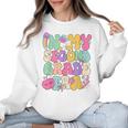 In My Second Grade Era Teachers Women Back To School Girls Women Crewneck Sweatshirt, trending gift