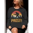 Bigfoot Sasquatch Prost Retro Bavarian Oktoberfest Men Women Women Crewneck Sweatshirt, funny gift