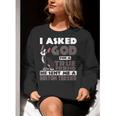 Boston Terrier American Gentleman Non-Sporting Dog Lover Women Crewneck Sweatshirt, American Boston Terrier Sweatshirts, funny gift