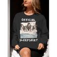 Boston Terrier Dog Official Sleepshirt Pajamas Nightgown Men Women Girls Kids Women Crewneck Sweatshirt, funny gift