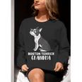 Boston Terrier Dog Owner Grandma Women Crewneck Sweatshirt, funny gift