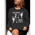 Boston Terrier Humor Bostie Dog Lover For Men Women Kids Women Crewneck Sweatshirt, funny gift