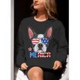 Boston Terrier Merica 4th Of July T Shirt Men Boys Dog Puppy Women Crewneck Sweatshirt, Boston Terrier 4th Of July Sweatshirts, funny gift