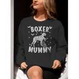 Boxer Dog Mama Halloween Women Crewneck Sweatshirt, funny gift